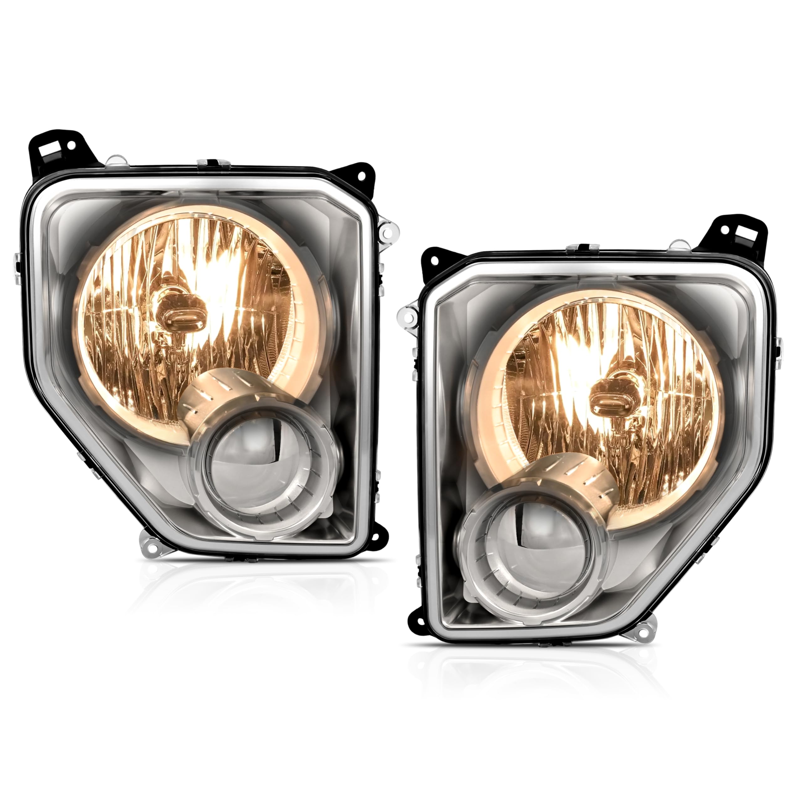 Amazon.com: HECASA Headlight W/O Fog Light Compatible with 2008
